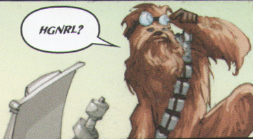 wookiee language word transliterated in English alphabet